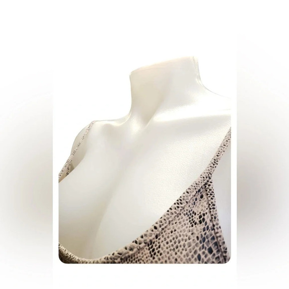 Meshki Snake Skin Print Mini  Dress Size Medium - Picture 6 of 14